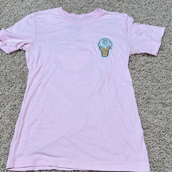 Perfect Game Other - Perfect Game Men's Pink Ice Cream Graphic Tee - X-Small fits like youth xl